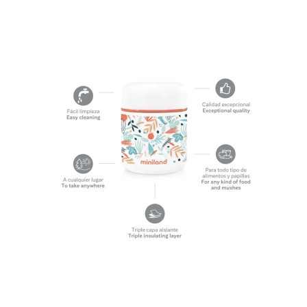 FOOD THERMY MINI 280ML MEDITERRANEO