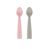 COLHERES SCOOPERS PINKY PINK / POWDER GREY
