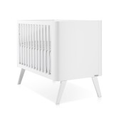 CAMA ROUND 120X60 BRANCO MATE