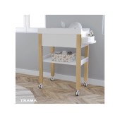 VESTIDOR-BANHEIRA NONA BRANCO MATE / TOLA