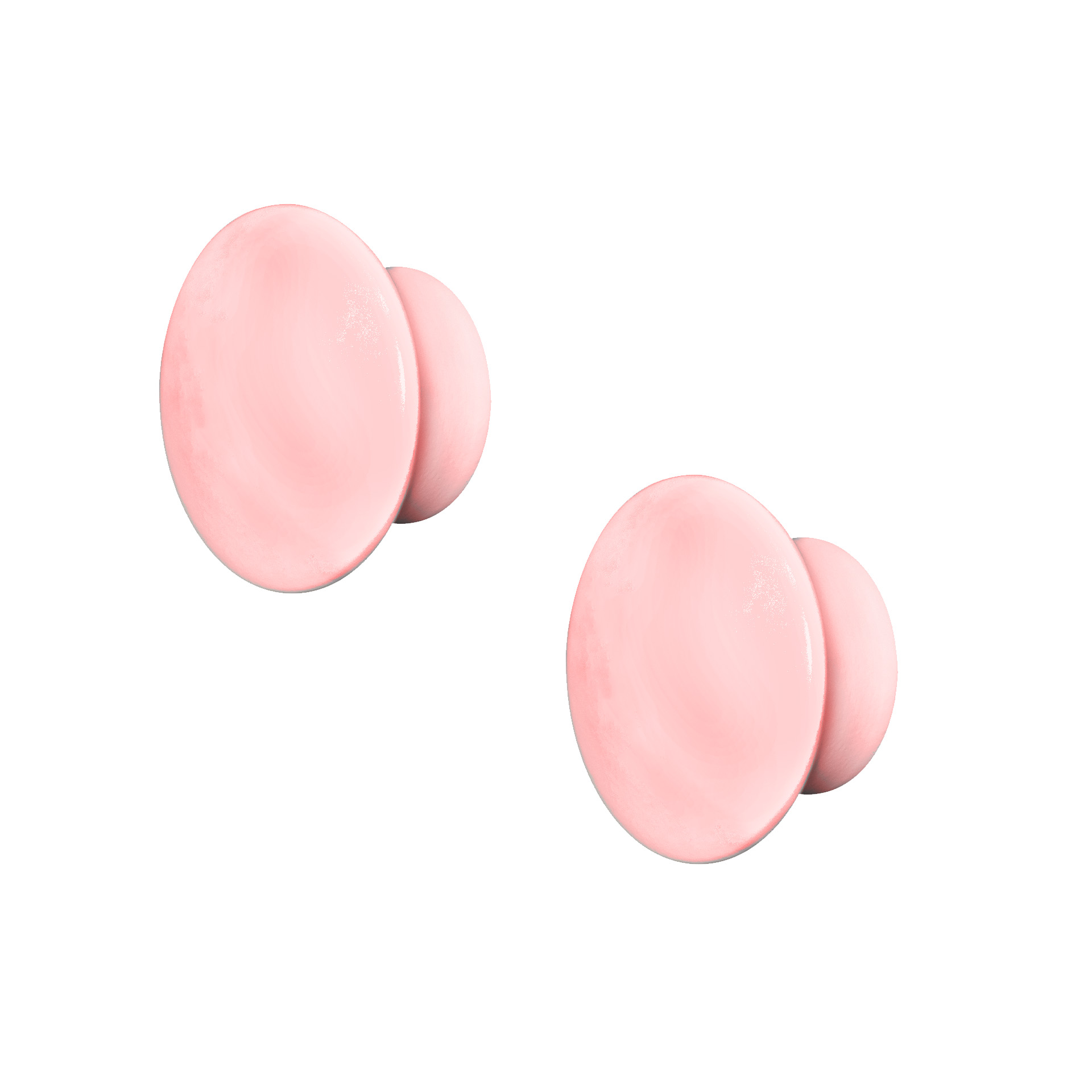 PUXADORES DECOR DE PLÁSTICO REDONDOS