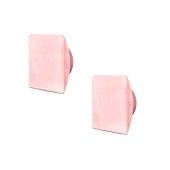 PUXADORES DECOR DE PLÁSTICO CUBO ROSA PUXADORES DECOR DE PLÁSTICO CUBO ROSA