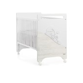 CAMA GOOD NIGHT BRANCO MATE/ROBLE NRDICO