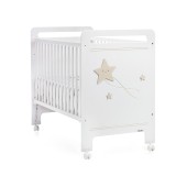 CAMA GALAXIA BRANCO MATE/TERRA CLARO