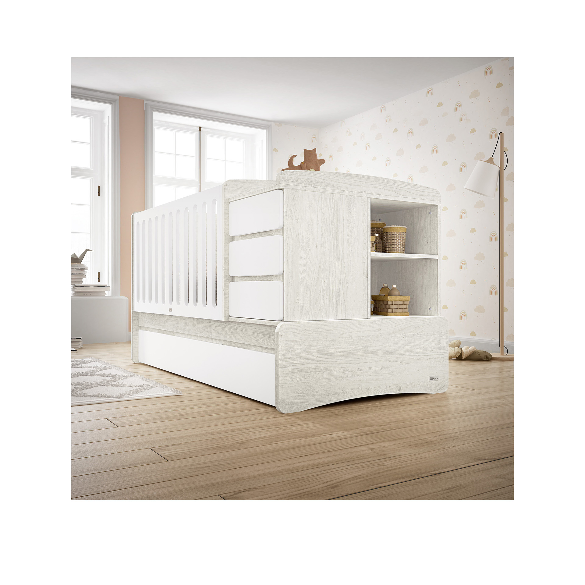 COMBI NEST ROBLE NÓRDICO