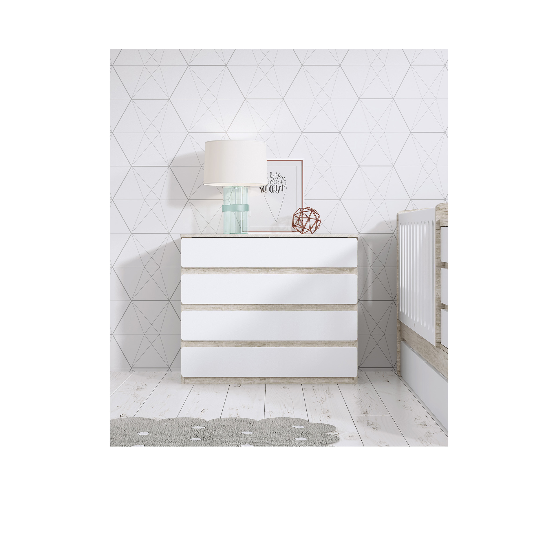 CÓMODA MAXI NEST ROBLE CASTELLO