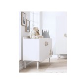 CMODA KUMA BRANCO MATE/TERRA CLARO