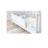 PROTETOR LATERAL DE CAMA-BERÇO BRANCO MATE PROTETOR LATERAL DE CAMA-BERÇO BRANCO MATE