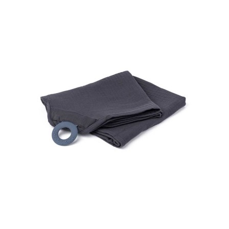 CAPA DE AMAMENTAO MOM'N PLAY CINZA