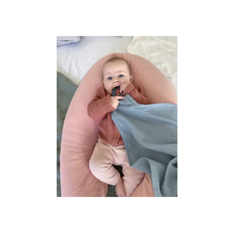 CAPA DE AMAMENTAO MOM'N PLAY AZUL