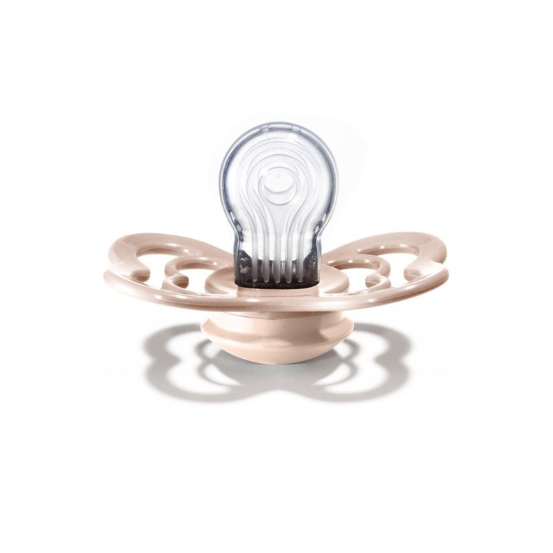 CHUPETAS BIBS SUPREME SILICONE BLUSH / IVORY