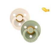 CHUPETAS BIBS COLOURS ANAT�MICAS IVORY / SAGE