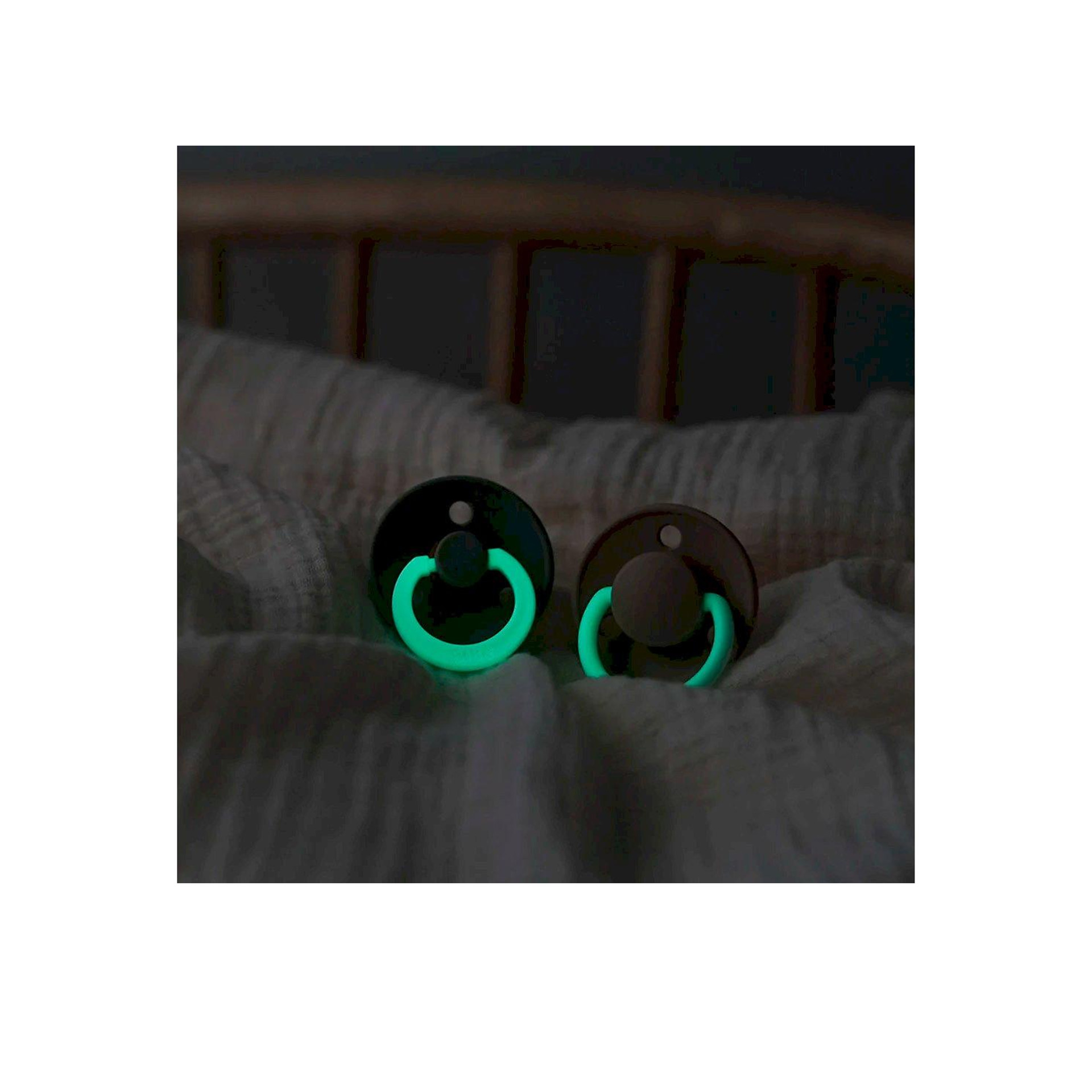 CHUPETAS BIBS NOTURNAS COLOURS ANATÓMICAS BLUSH / VANILLA