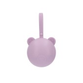 GUARDA CHUPETAS SILICONE BEAR LILAC