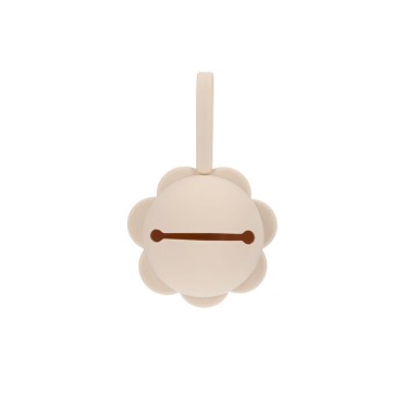 GUARDA CHUPETAS SILICONE FLOWER IVORY