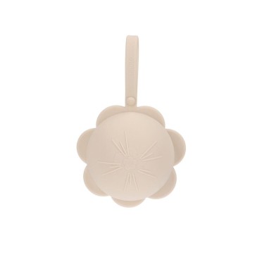 GUARDA CHUPETAS SILICONE FLOWER IVORY