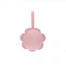 GUARDA CHUPETAS SILICONE FLOWER PINK