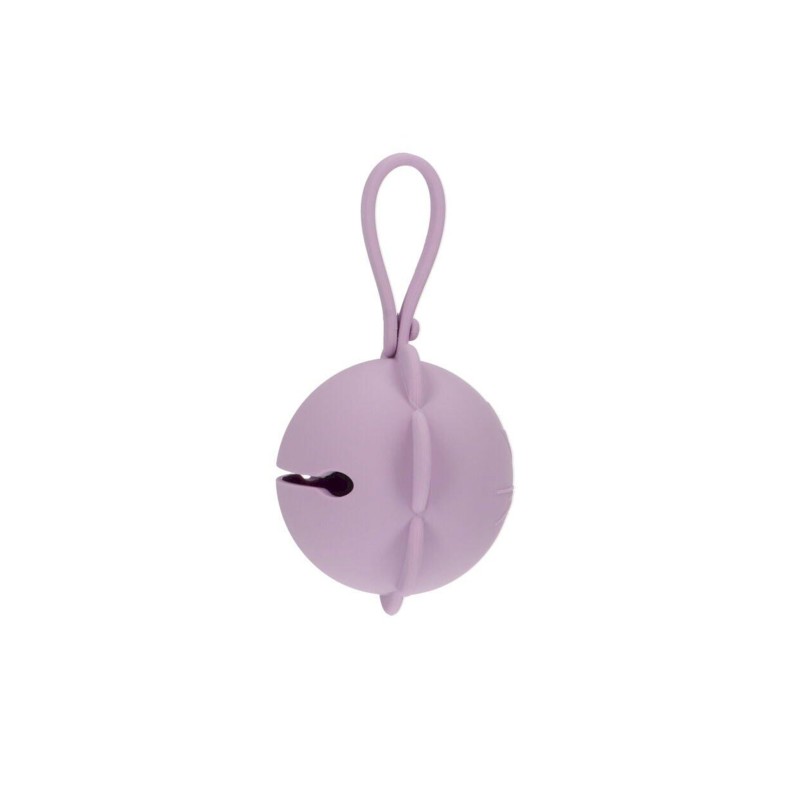 GUARDA CHUPETAS SILICONE FLOWER LILAC