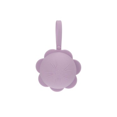 GUARDA CHUPETAS SILICONE FLOWER LILAC