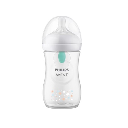 BIBERÃO NATURAL RESPONSE AIRFREE 260ML ESTRELA