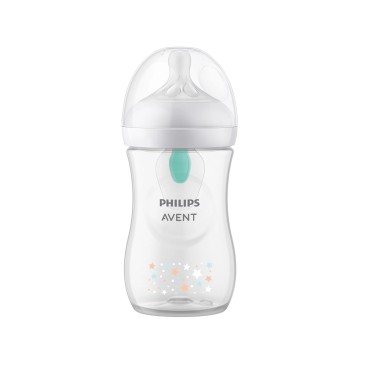 BIBERÃO NATURAL RESPONSE AIRFREE 260ML ESTRELA