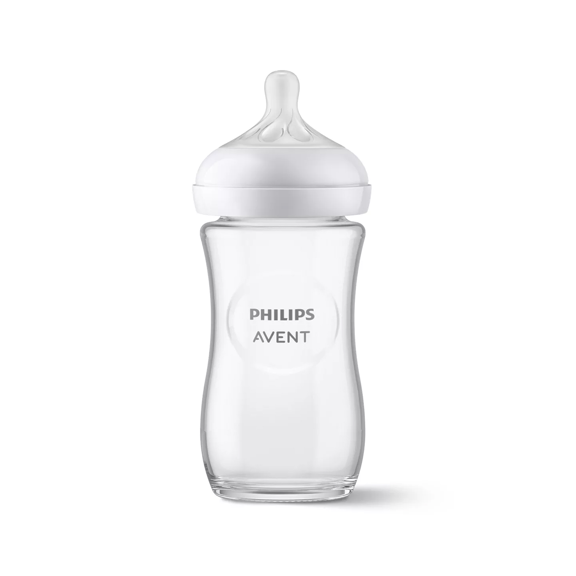 BIBERÃO NATURAL RESPONSE VIDRO 240ML