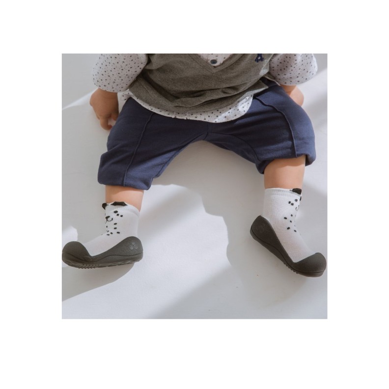 MEIA ANTIDERRAPANTE CUTIE WHITE