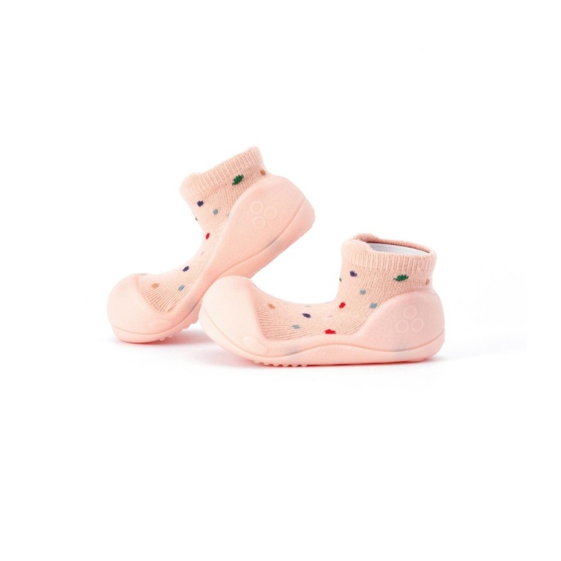 MEIA ANTIDERRAPANTE POP PEACH