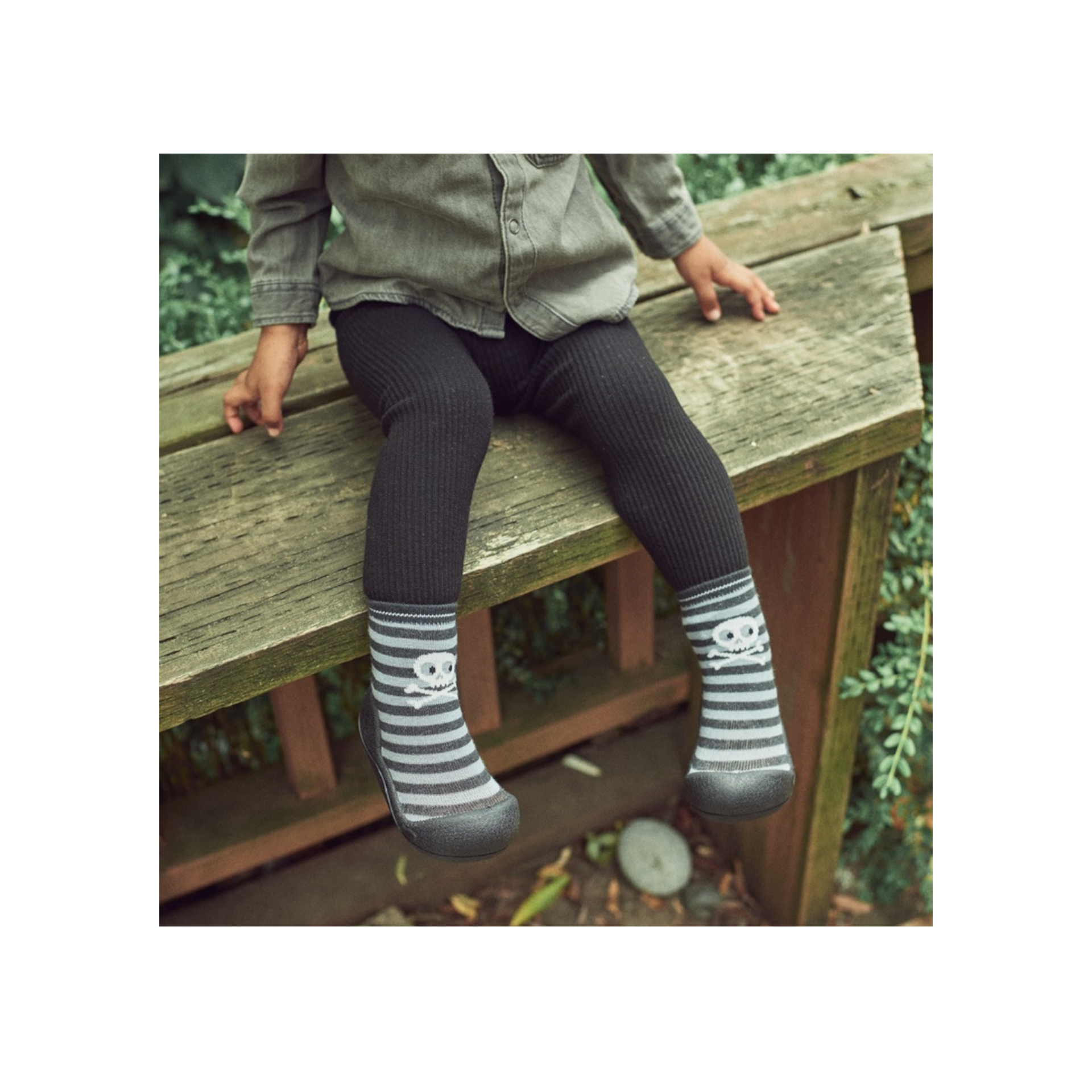 MEIA ANTIDERRAPANTE FUNNY HALLOWEEN BLACK