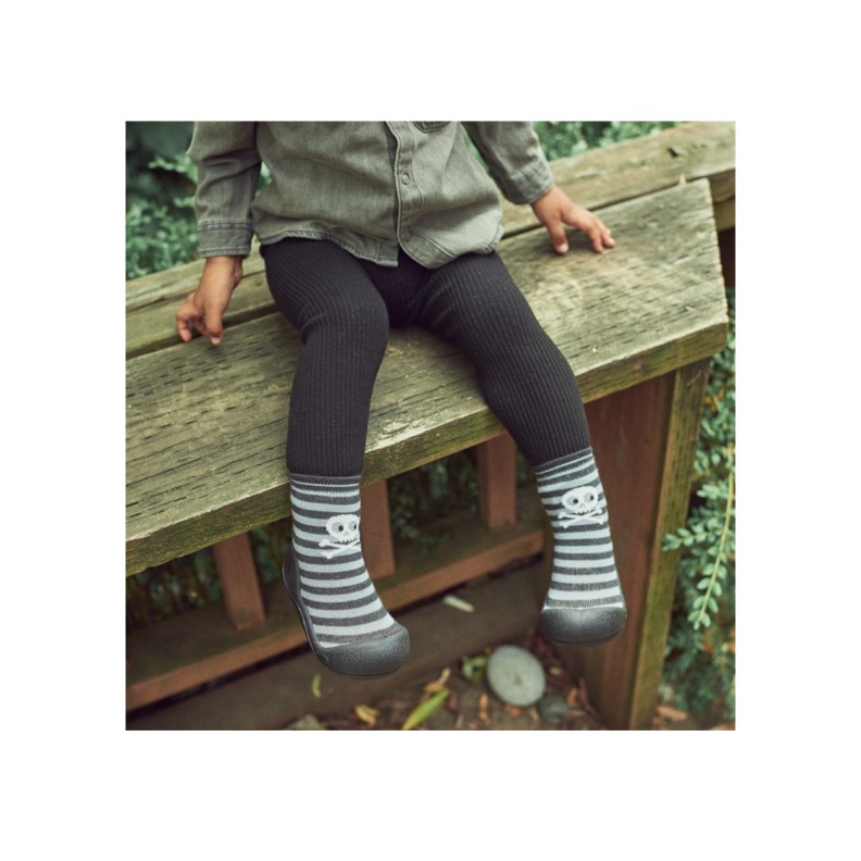 MEIA ANTIDERRAPANTE FUNNY HALLOWEEN BLACK