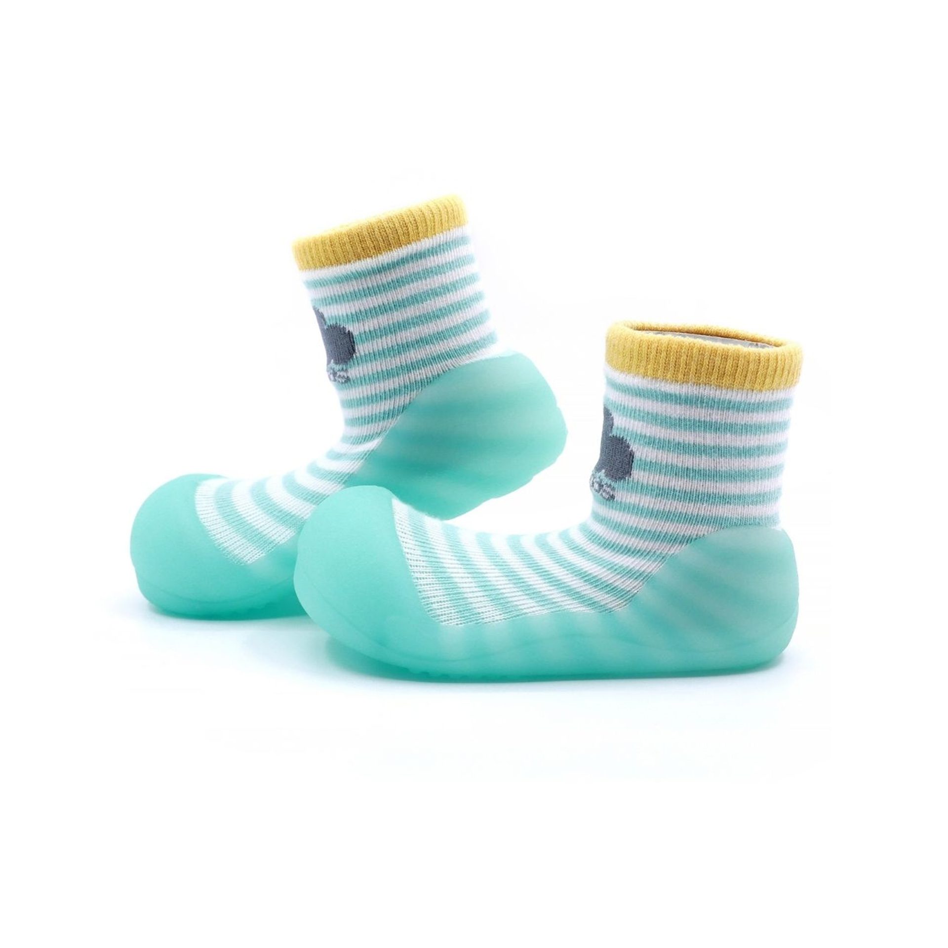 MEIA ANTIDERRAPANTE PEEKABOO MINT