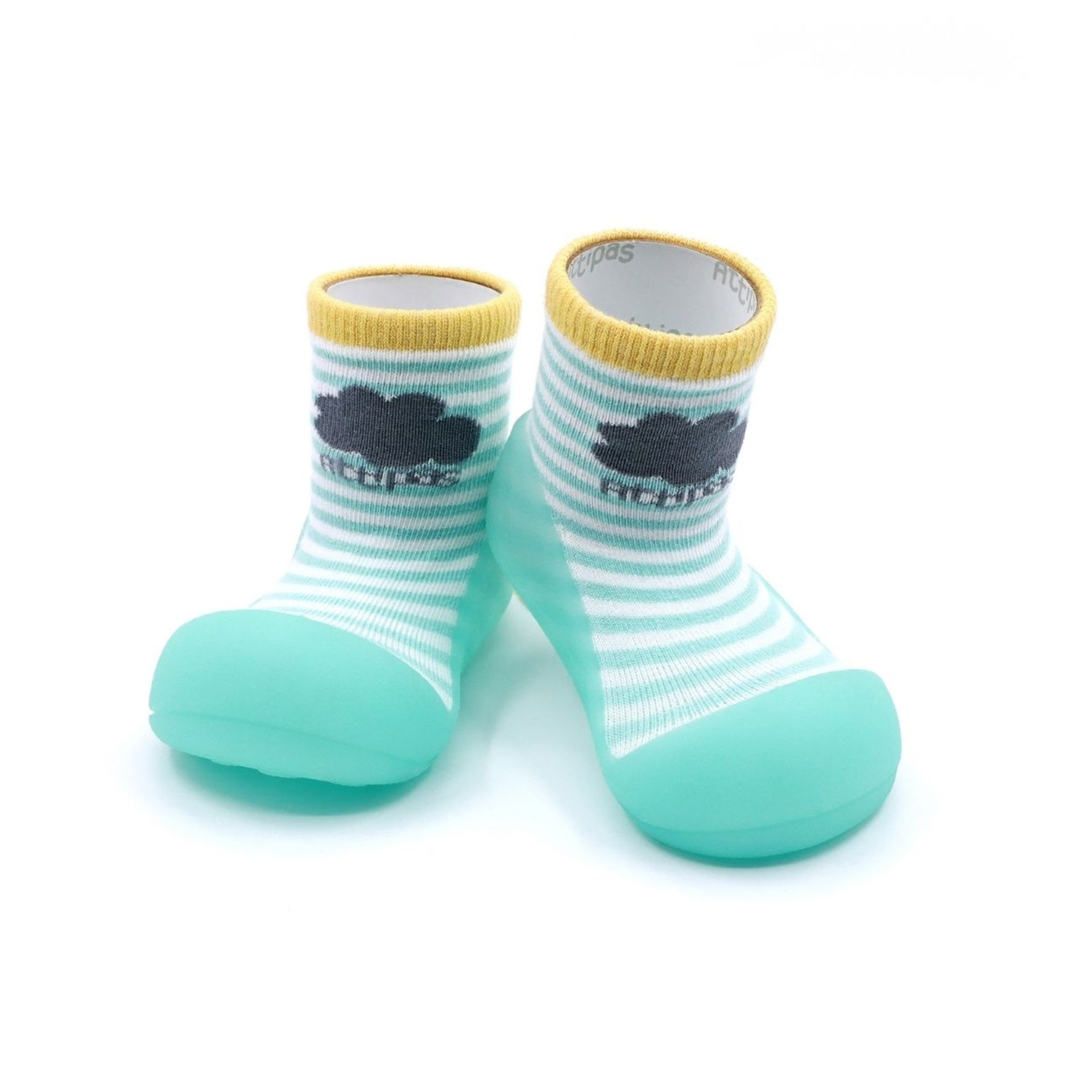 MEIA ANTIDERRAPANTE PEEKABOO MINT