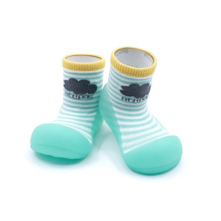 MEIA ANTIDERRAPANTE PEEKABOO MINT