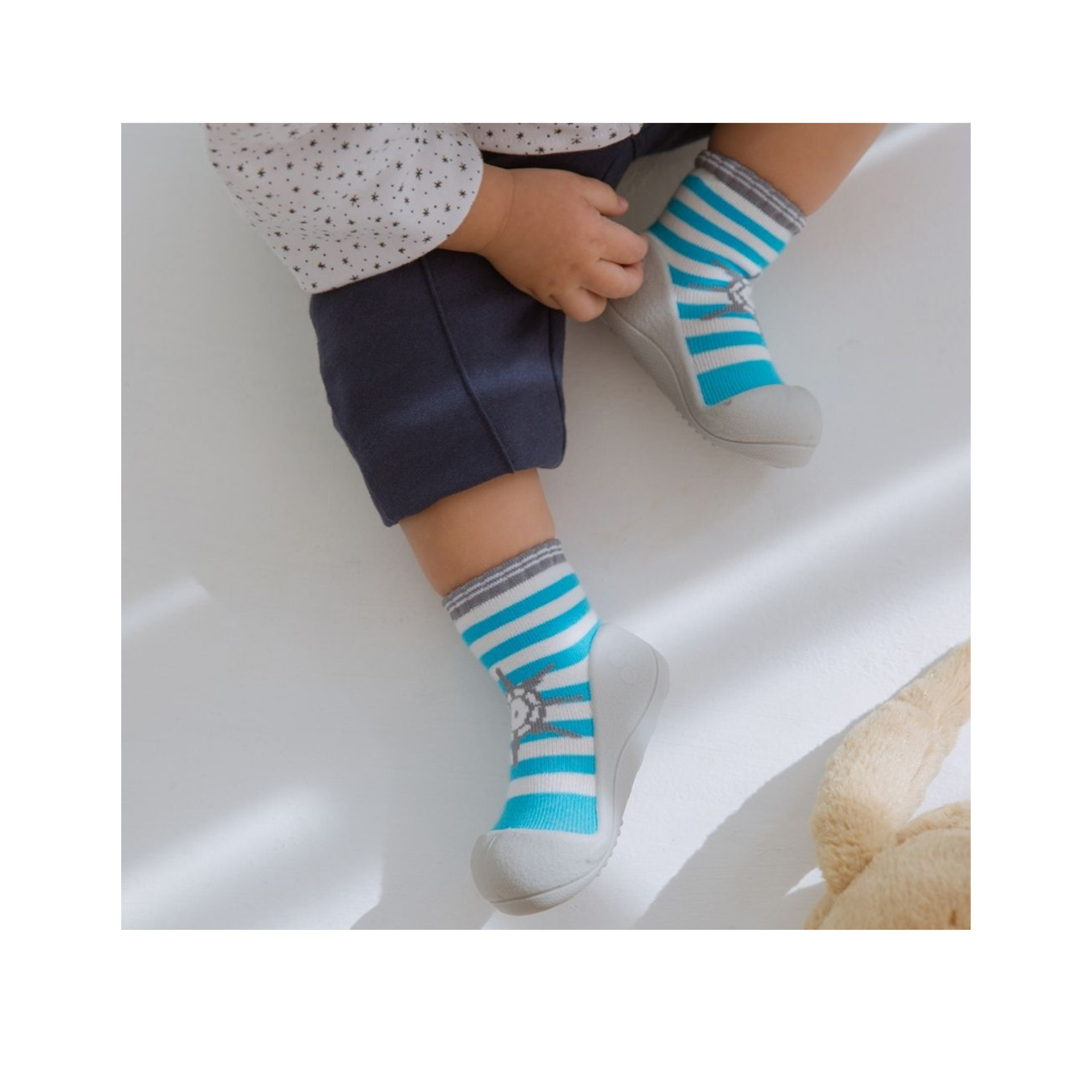 MEIA ANTIDERRAPANTE MARINE SKY