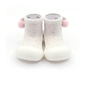 MEIA ANTIDERRAPANTE SHOOTING STAR CREAM