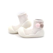 MEIA ANTIDERRAPANTE SHOOTING STAR CREAM