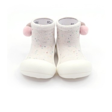 MEIA ANTIDERRAPANTE SHOOTING STAR CREAM