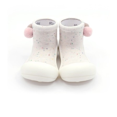 MEIA ANTIDERRAPANTE SHOOTING STAR CREAM