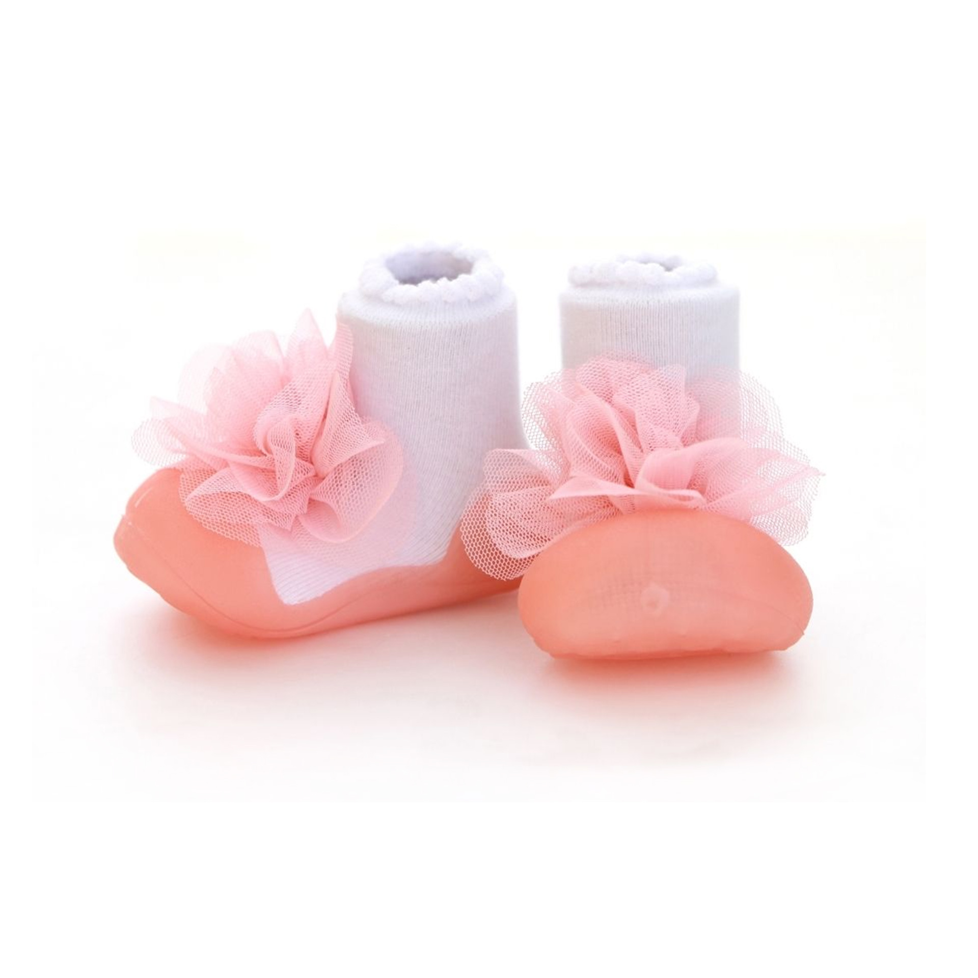 MEIA ANTIDERRAPANTE CORSAGE PINK