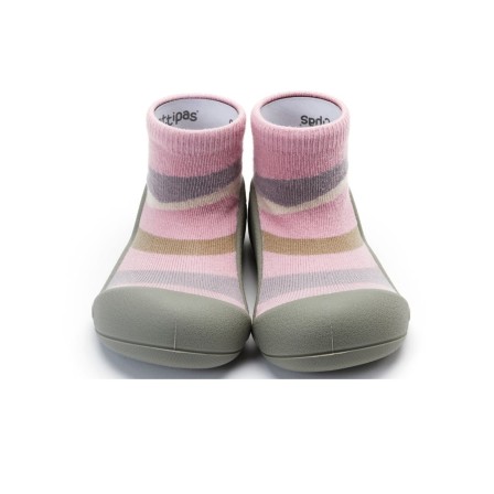 MEIA ANTIDERRAPANTE URBAN CHICK PINK