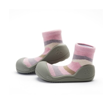 MEIA ANTIDERRAPANTE URBAN CHICK PINK