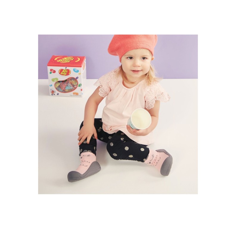 MEIA ANTIDERRAPANTE CUTIE PINK