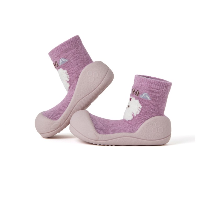 MEIA ANTIDERRAPANTE LLUNA PURPLE