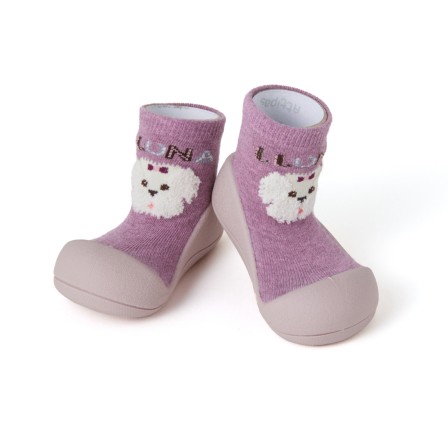 MEIA ANTIDERRAPANTE LLUNA PURPLE - Image product