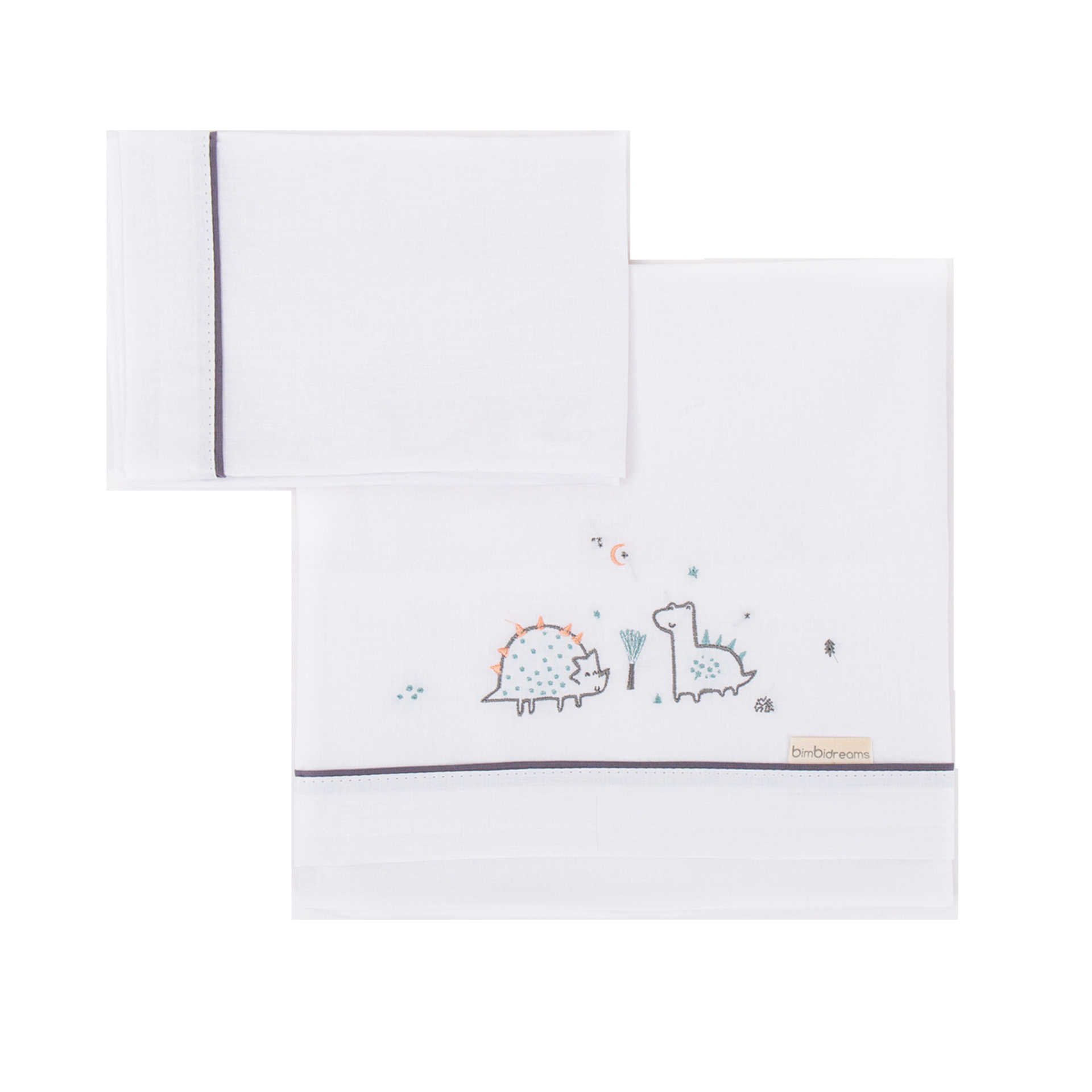 LENÇÓIS ALGODÃO JURASIC MENTA