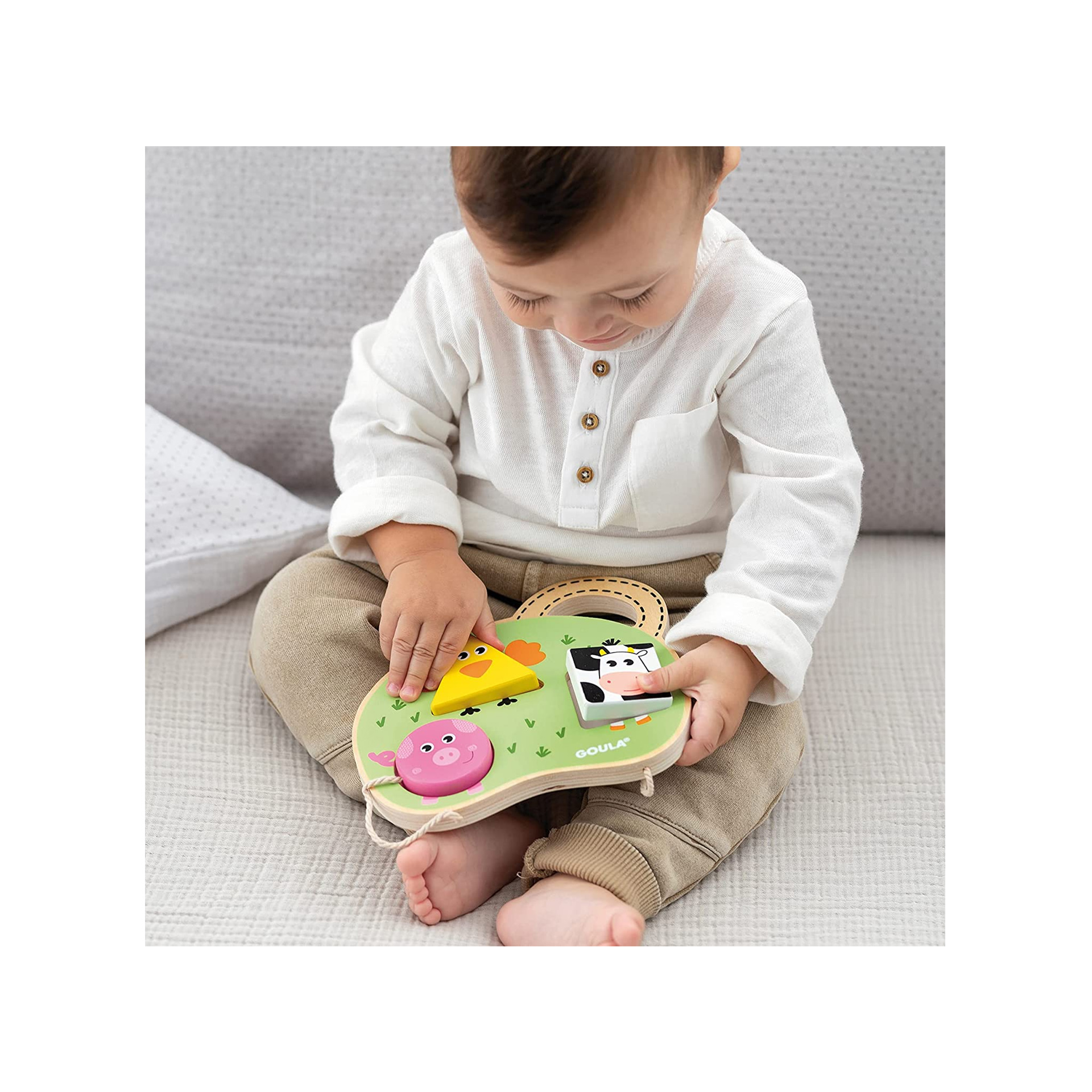 PUZZLE ANIMAIS DA QUINTA - FORMAS