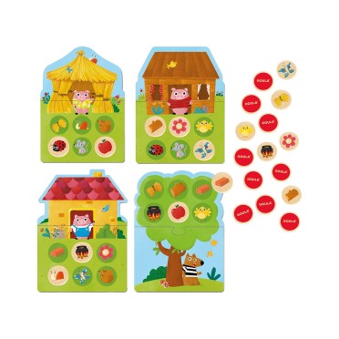 OS 3 PORQUINHOS MEMO & LOTTO