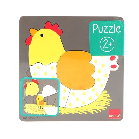 PUZZLE 3 NVEIS GALINHA