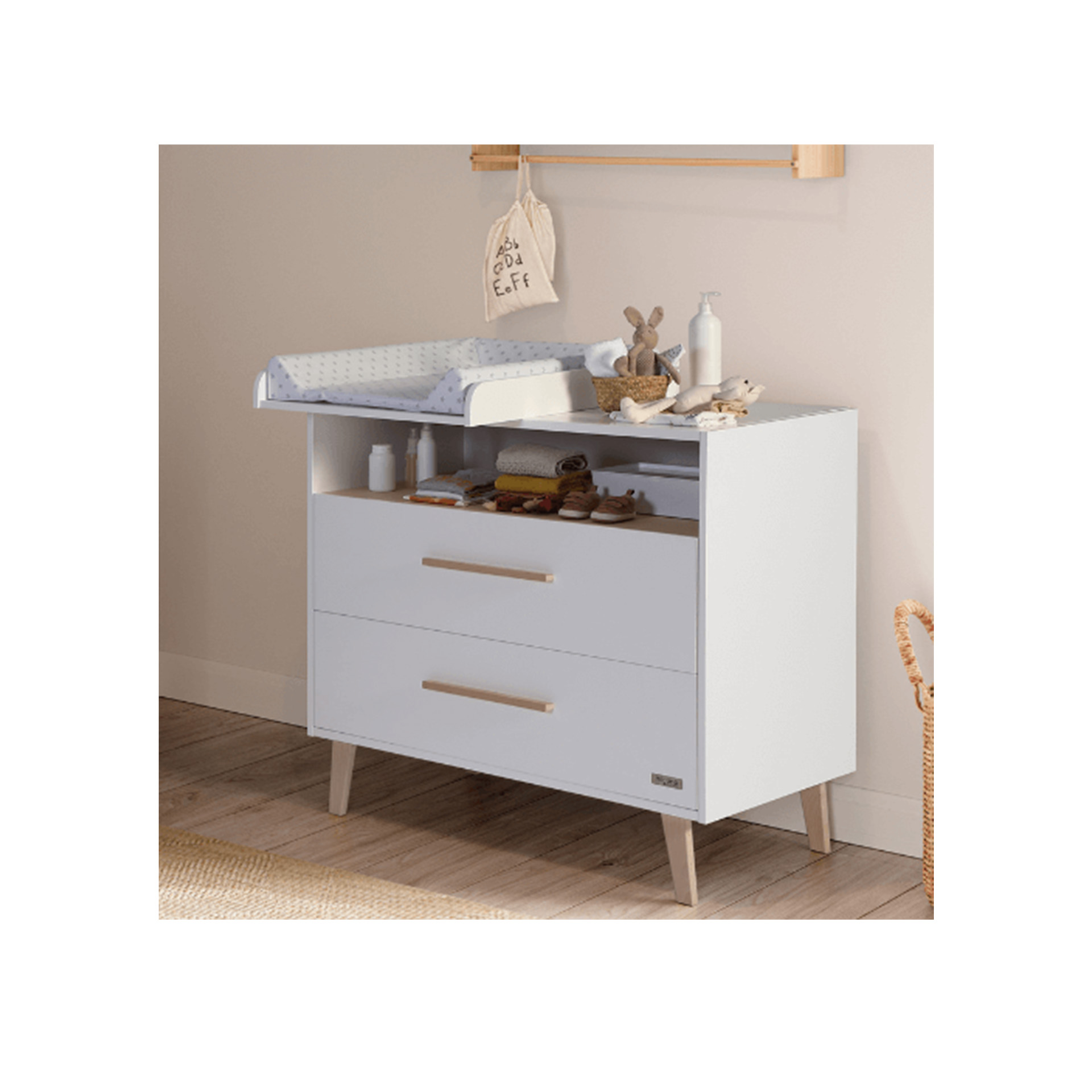 MUDA-FRALDAS DE CÓMODA CP-1969 BRANCO