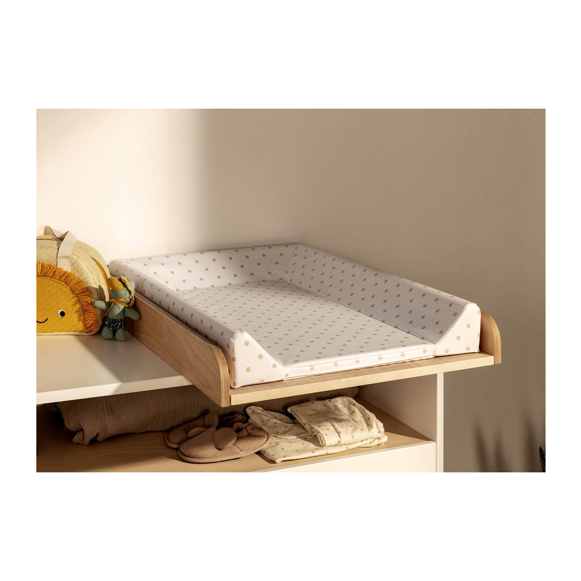 MUDA-FRALDAS DE CÓMODA CP-1969 CERA NATURAL